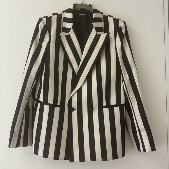 The Kooples Jackets & Blazers - The Kooples Black and White Blazer NWOT